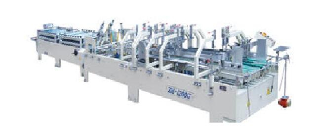 ZH-1200G Claseo automático Bloqueo de bloqueo de la carpeta inferior Gluer con prefold